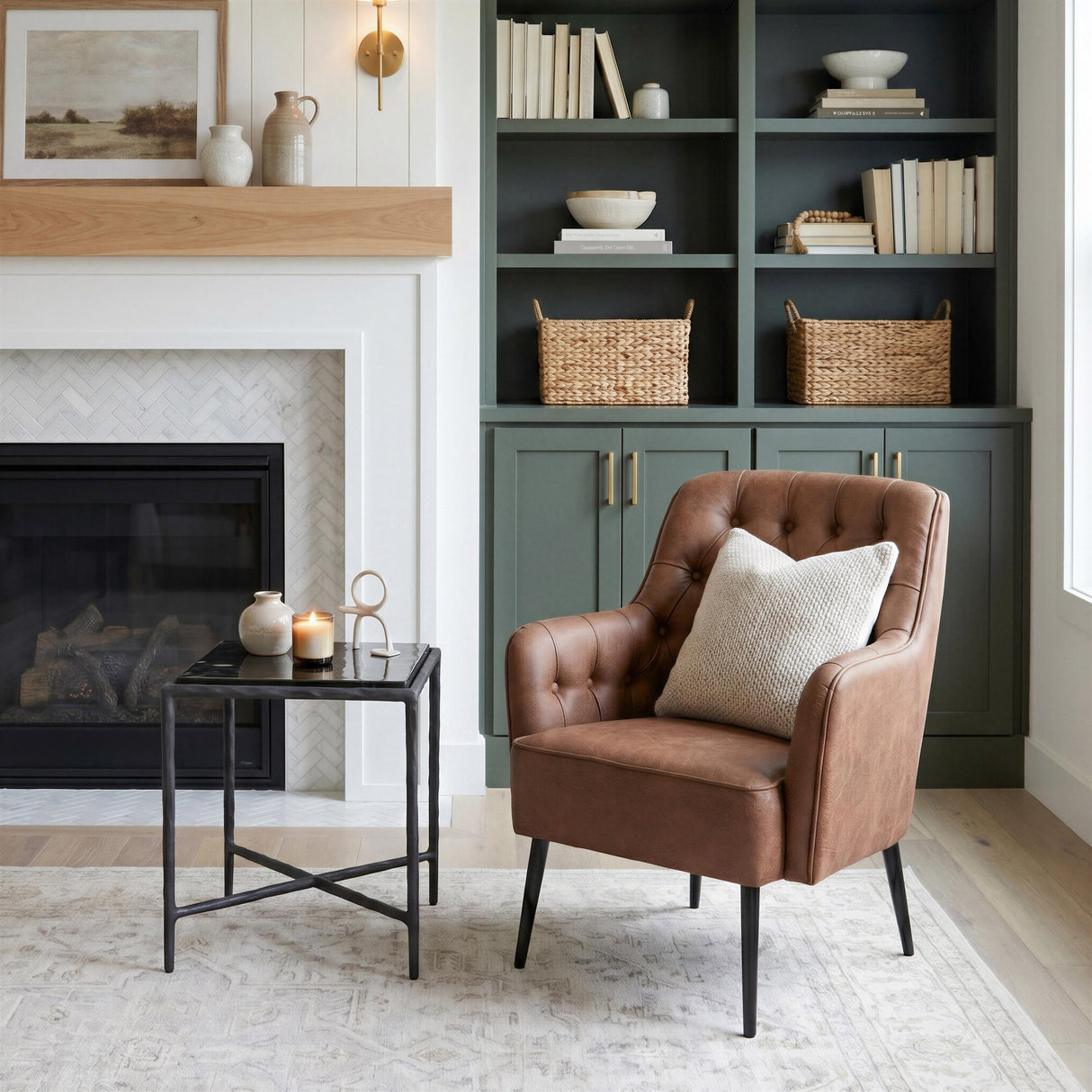 ZUO Cloe Side Table Black