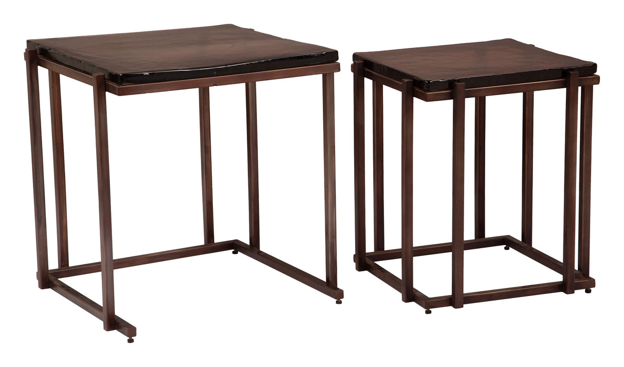 ZUO Shimai Nesting Tables (2-Piece) Bronze