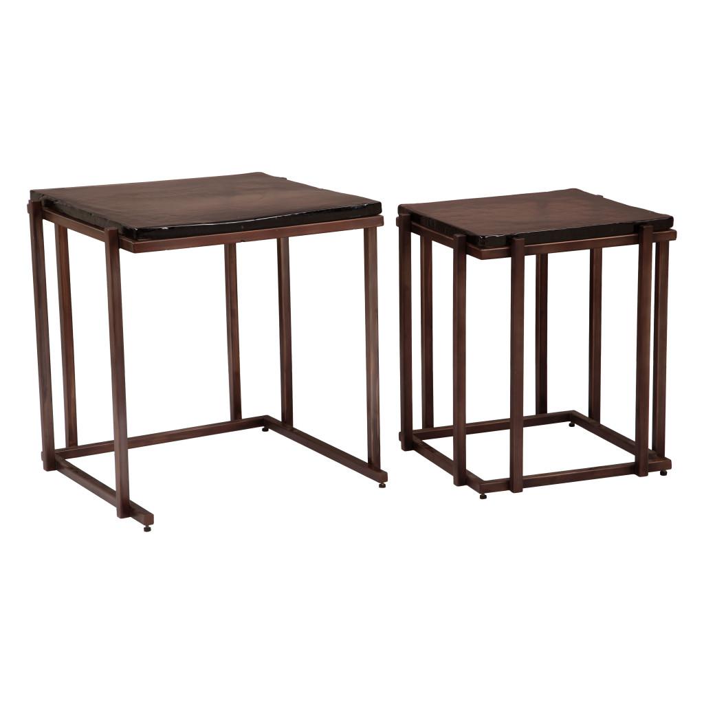 ZUO Shimai Nesting Tables (2-Piece) Bronze