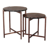 ZUO Gema Coffee Table Set (2-Piece) Bronze