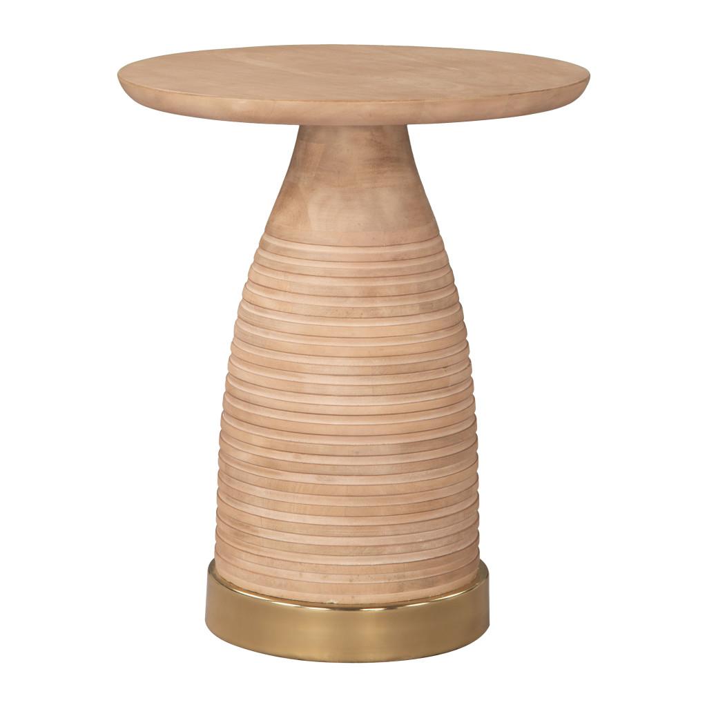 ZUO Radiant Side Table Natural