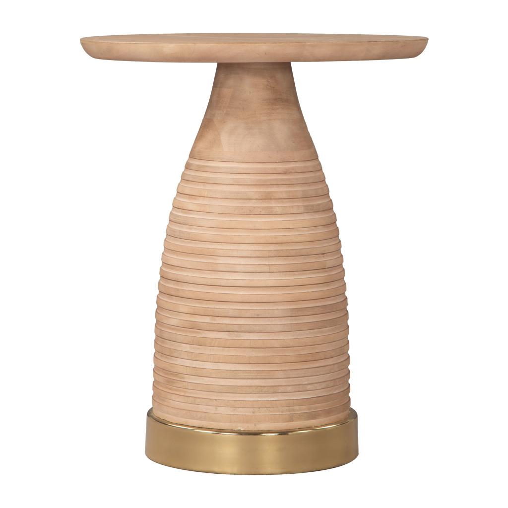 ZUO Radiant Side Table Natural