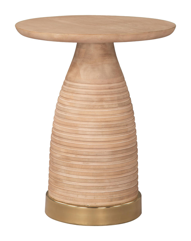 ZUO Radiant Side Table Natural