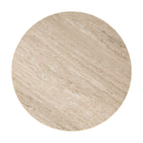 ZUO Eda Side Table White & Natural