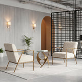 ZUO Sabel Side Table Gold