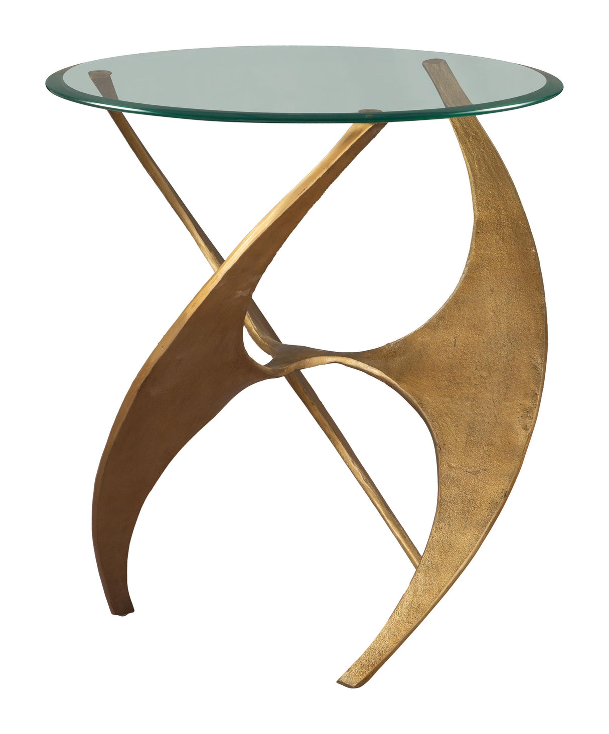 ZUO Sabel Side Table Gold