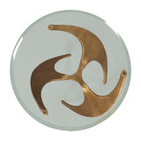 ZUO Sabel Side Table Gold