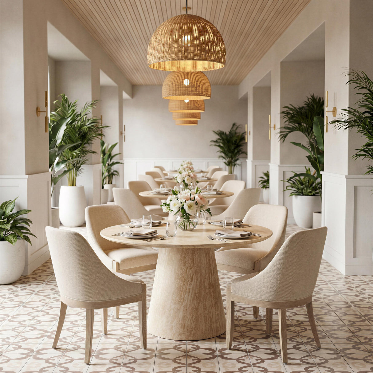 ZUO Calmo Dining Chair Beige