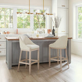 ZUO Calmo Barstool Beige