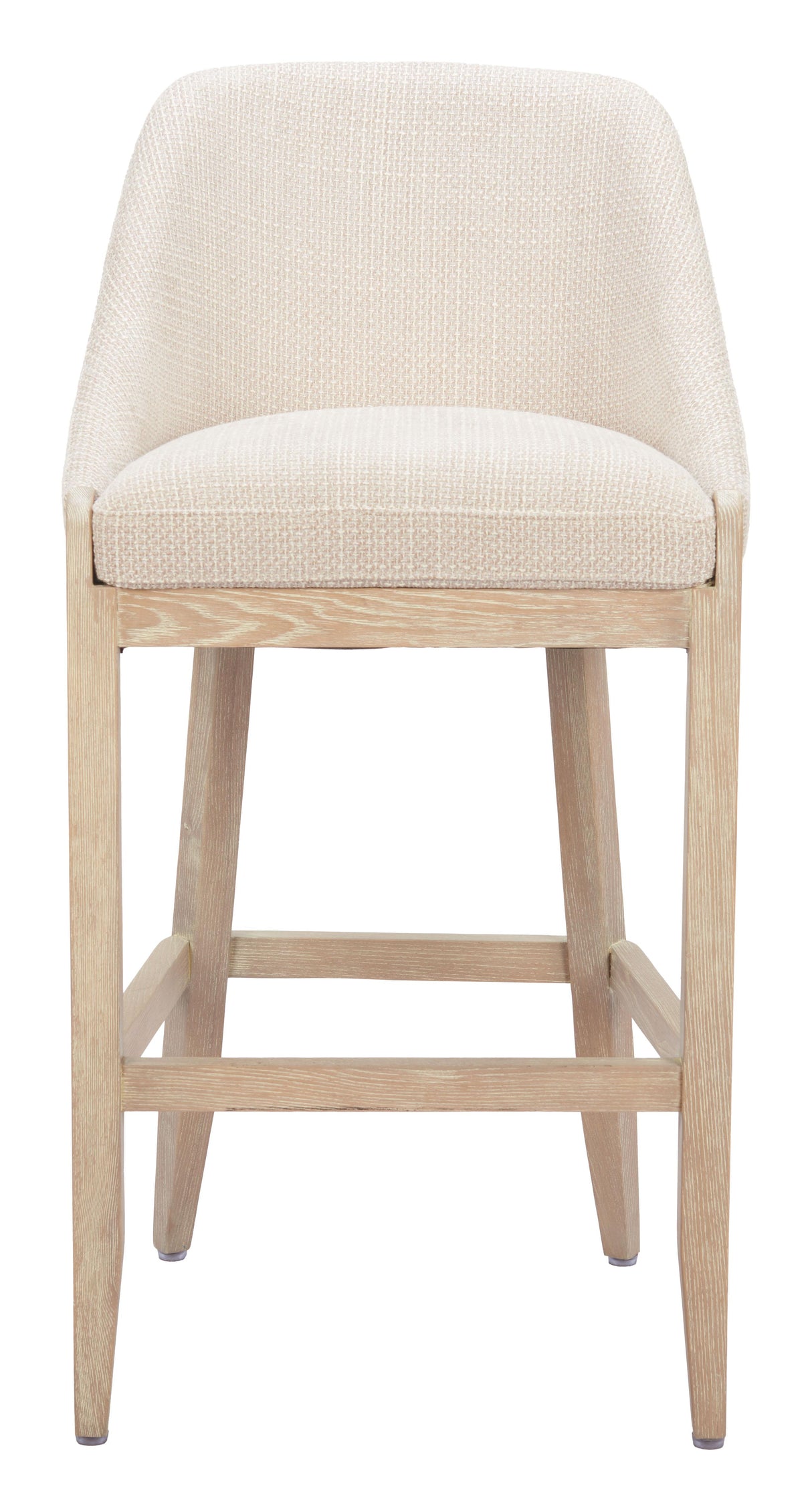 ZUO Calmo Barstool Beige