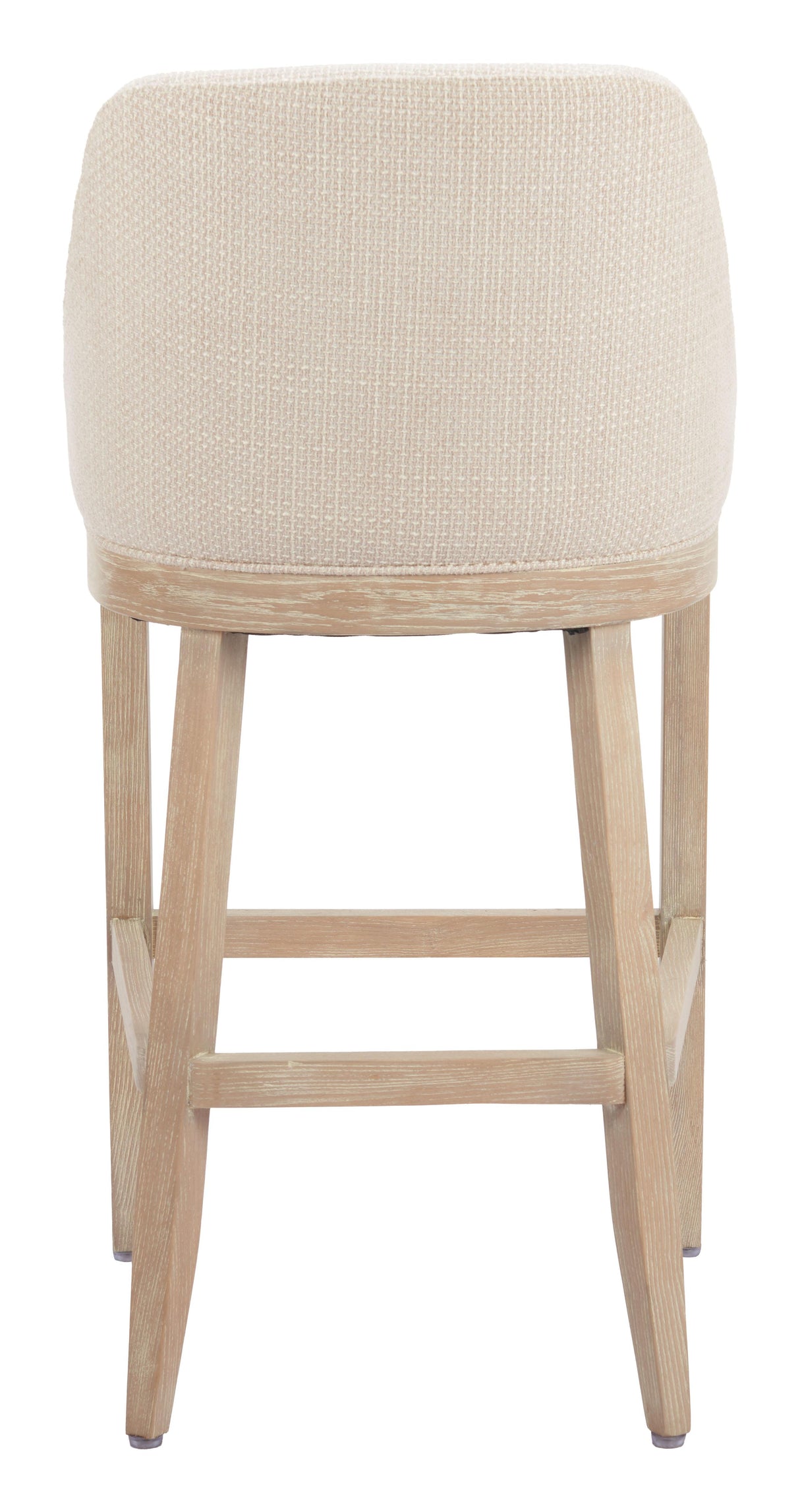 ZUO Calmo Barstool Beige