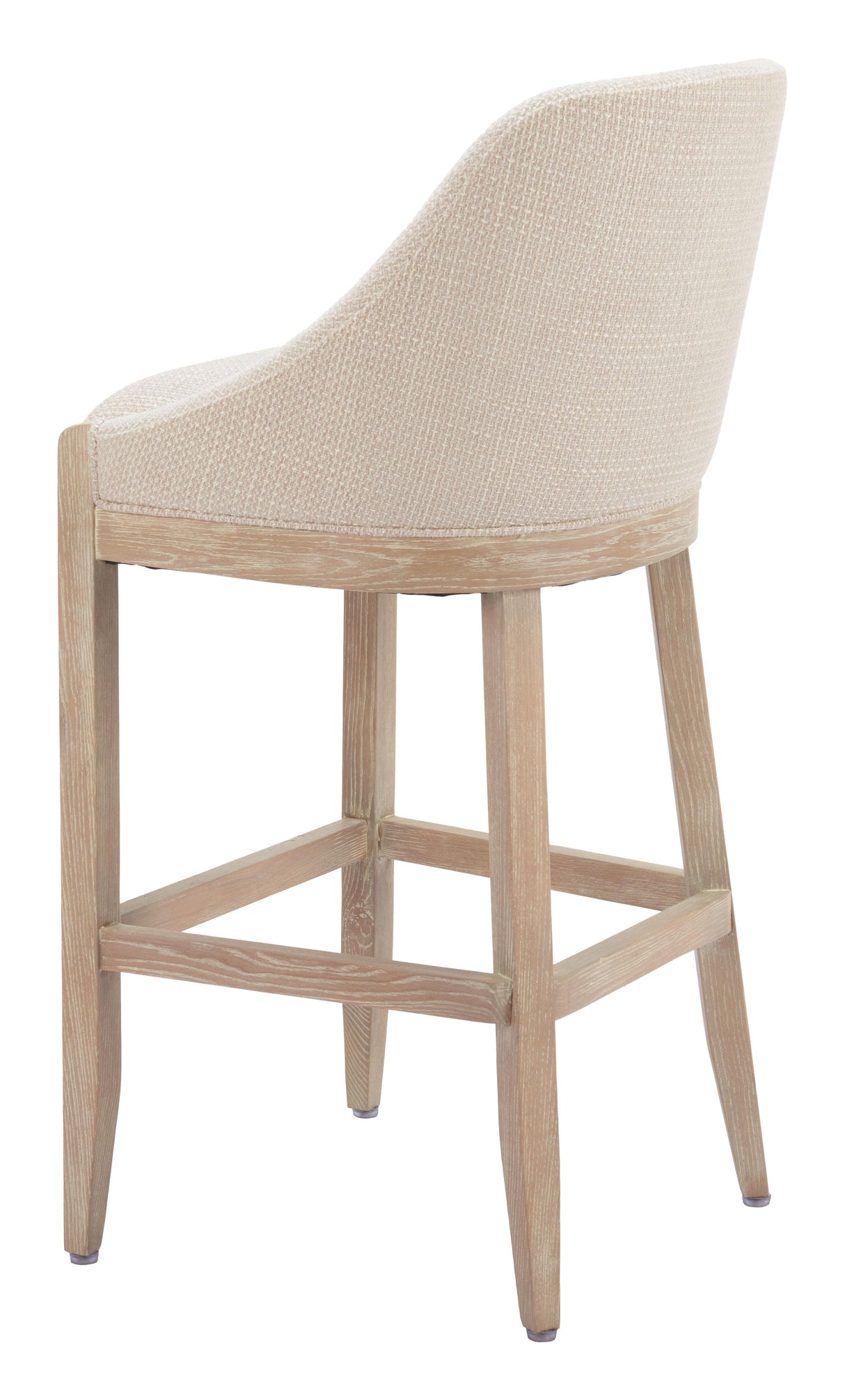 ZUO Calmo Barstool Beige