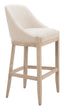 ZUO Calmo Barstool Beige