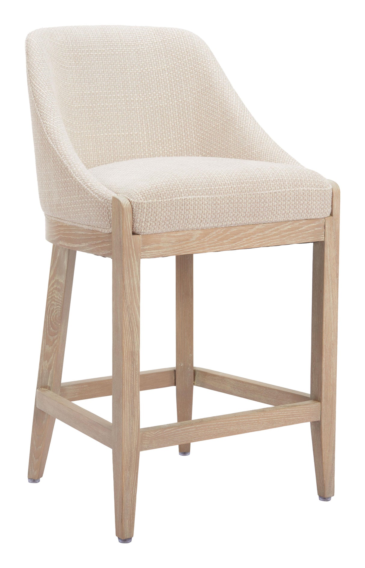 ZUO Calmo Counter Stool Beige
