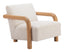 ZUO Subliem Accent Chair Cotton White