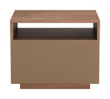 ZUO Slit Nightstand Walnut