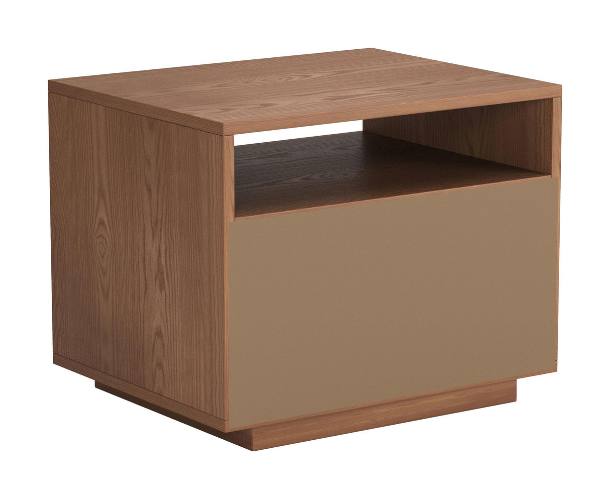 ZUO Slit Nightstand Walnut