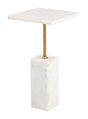 ZUO Naht Side Table White