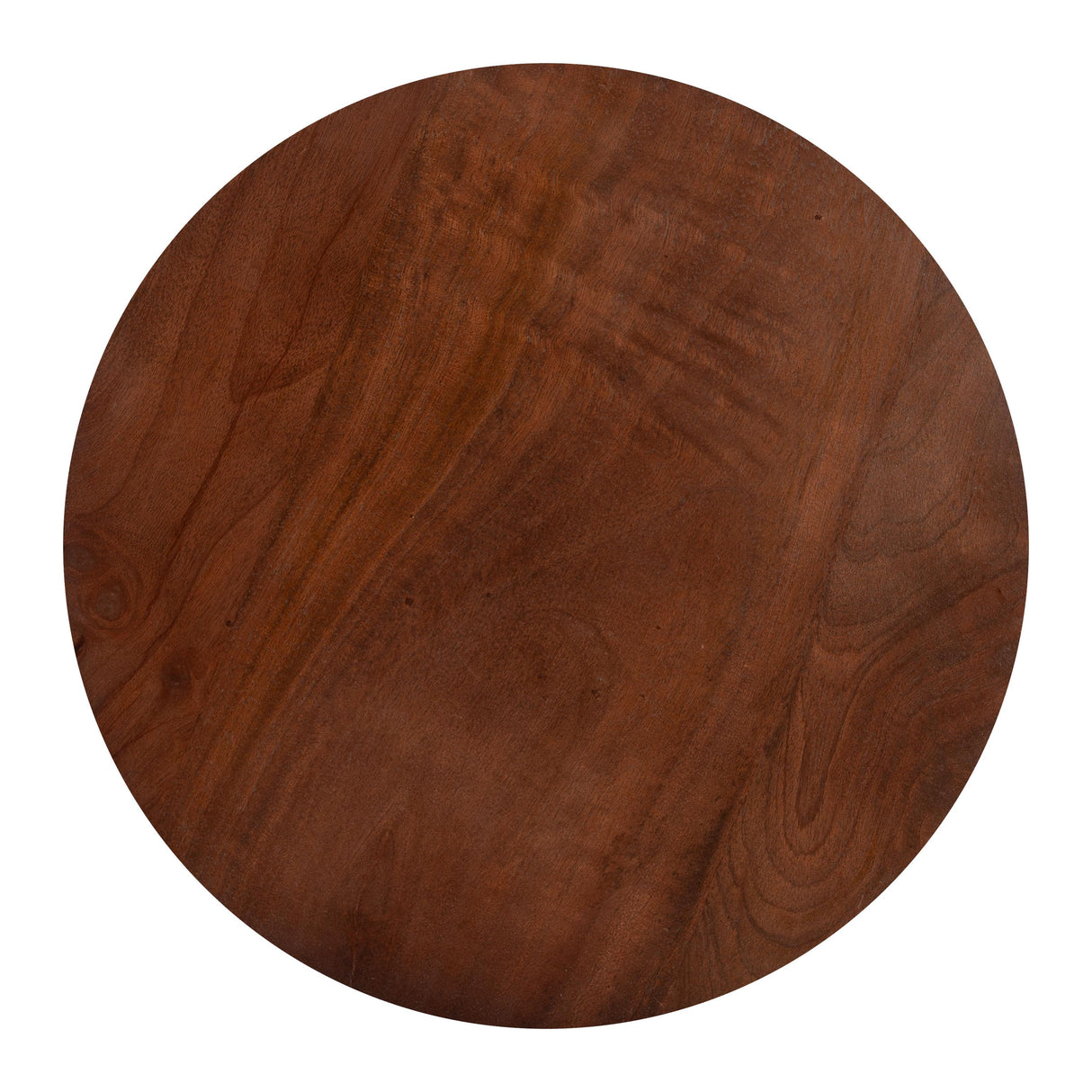 ZUO Stuk Side Table Brown & White