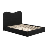 ZUO Sele Queen Bed Black