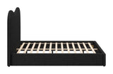 ZUO Sele Queen Bed Black
