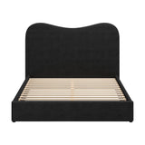 ZUO Sele Queen Bed Black