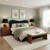 ZUO Sele King Bed Black