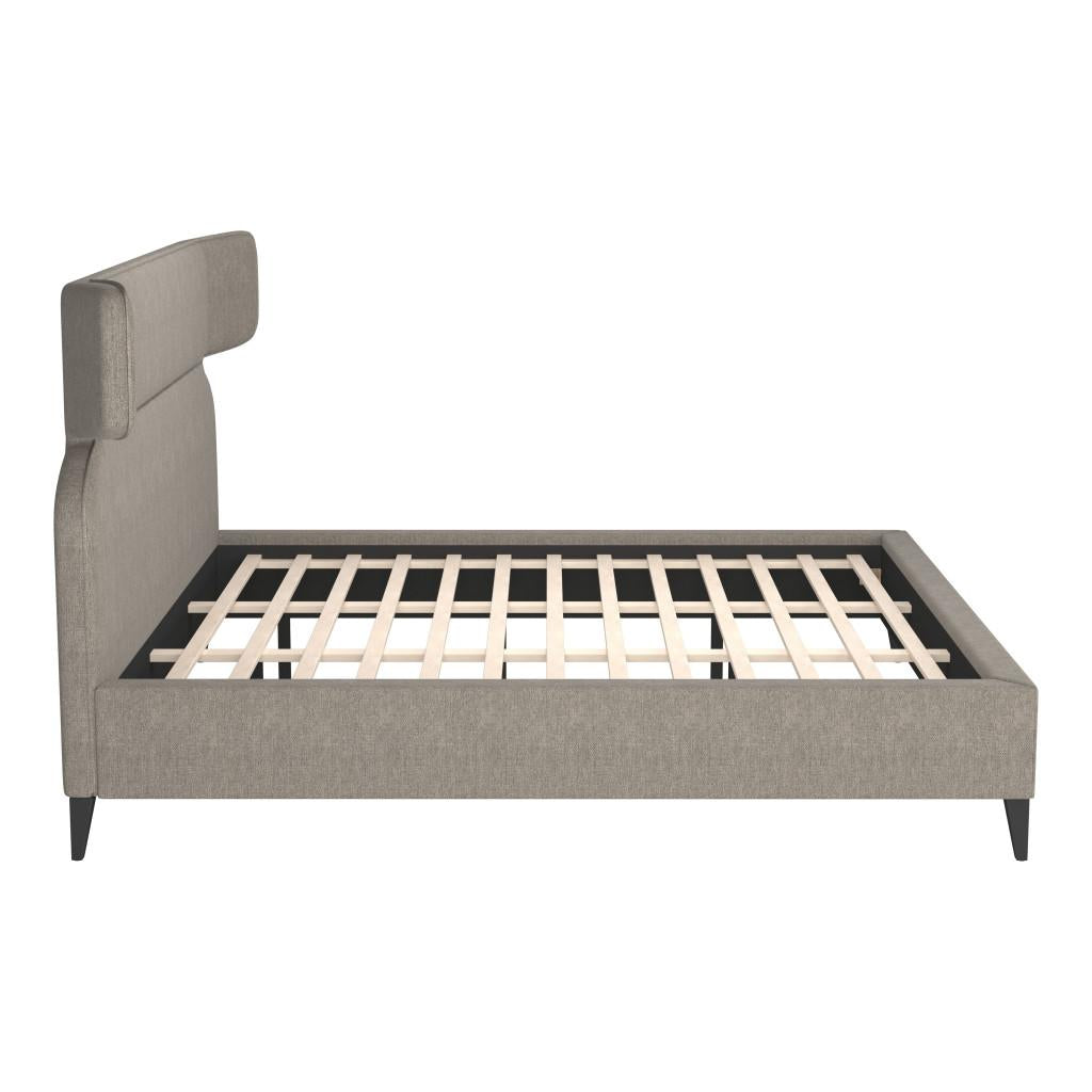 ZUO Dusa King Bed Olive Brown