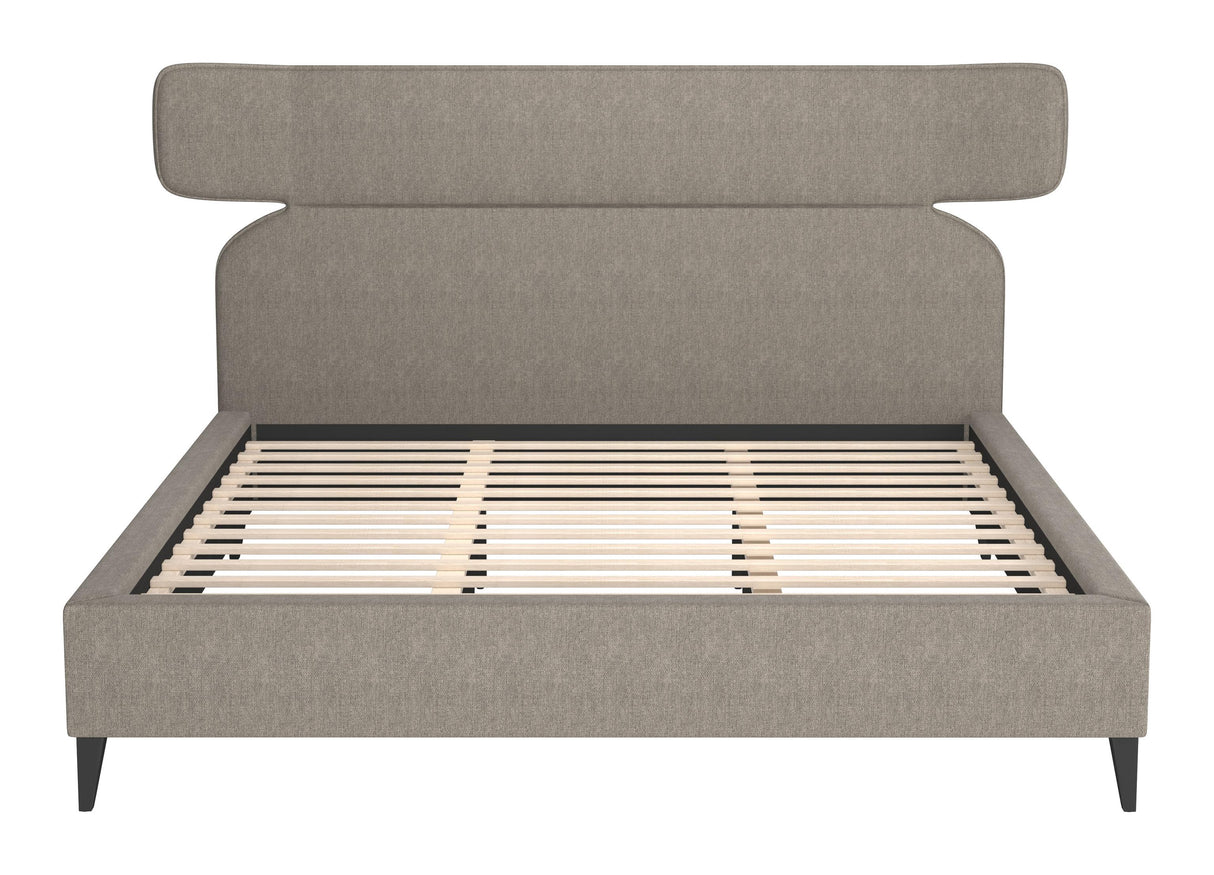 ZUO Dusa King Bed Olive Brown