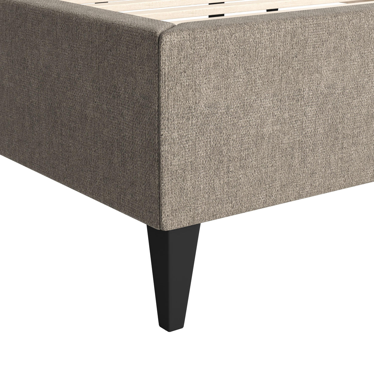 ZUO Dusa King Bed Olive Brown