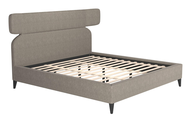 ZUO Dusa King Bed Olive Brown