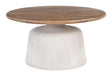 ZUO Goblet Coffee Table Brown & White