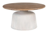 ZUO Goblet Coffee Table Brown & White