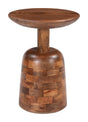 ZUO Kelk Side Table Walnut