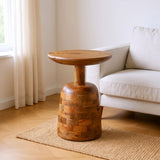 ZUO Kelk Side Table Walnut