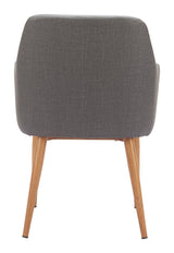 ZUO Wisom Dining Chair (Set of 2) Gray