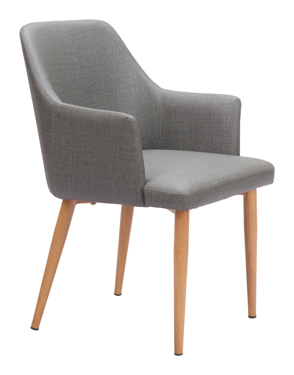 ZUO Wisom Dining Chair (Set of 2) Gray