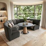 ZUO Garbi Modular Sectional Black