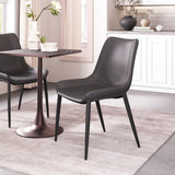 ZUO Magnus Dining Chair (Set of 2) Black