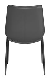 ZUO Magnus Dining Chair (Set of 2) Black