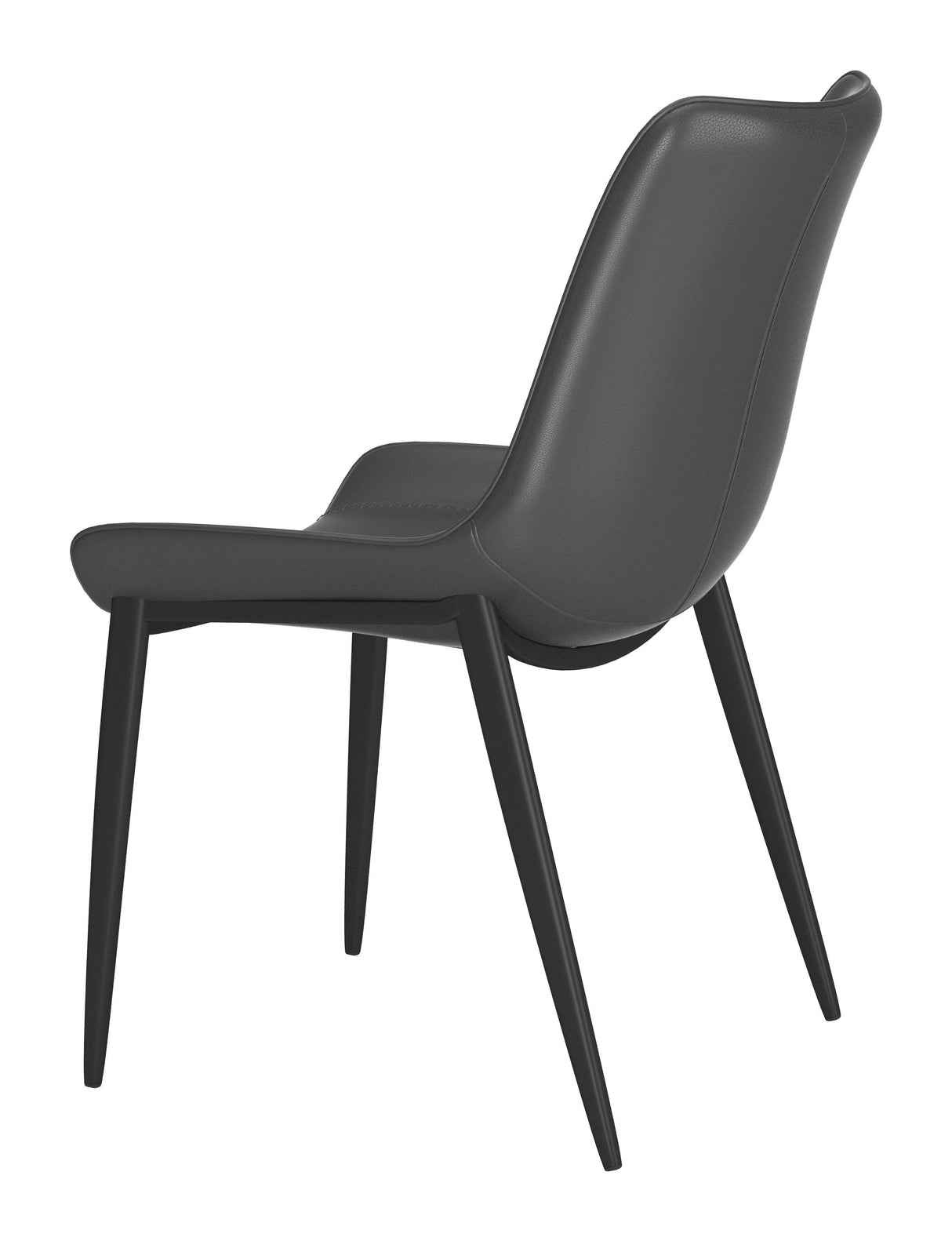ZUO Magnus Dining Chair (Set of 2) Black