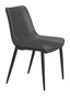 ZUO Magnus Dining Chair (Set of 2) Black