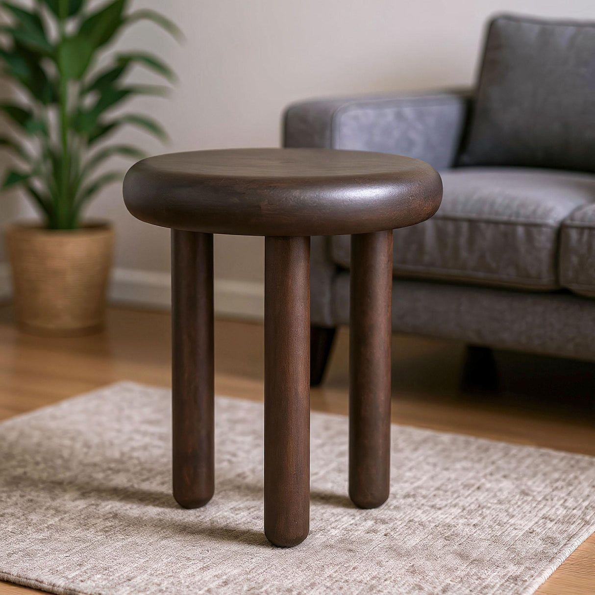 ZUO Arian Side Table Bronze