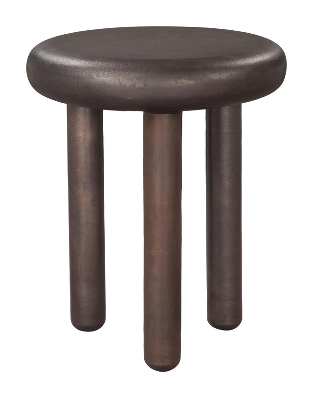 ZUO Arian Side Table Bronze