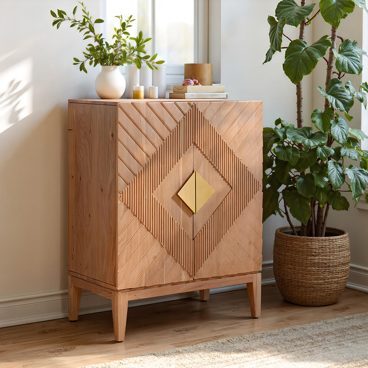 ZUO Hira Cabinet Natural