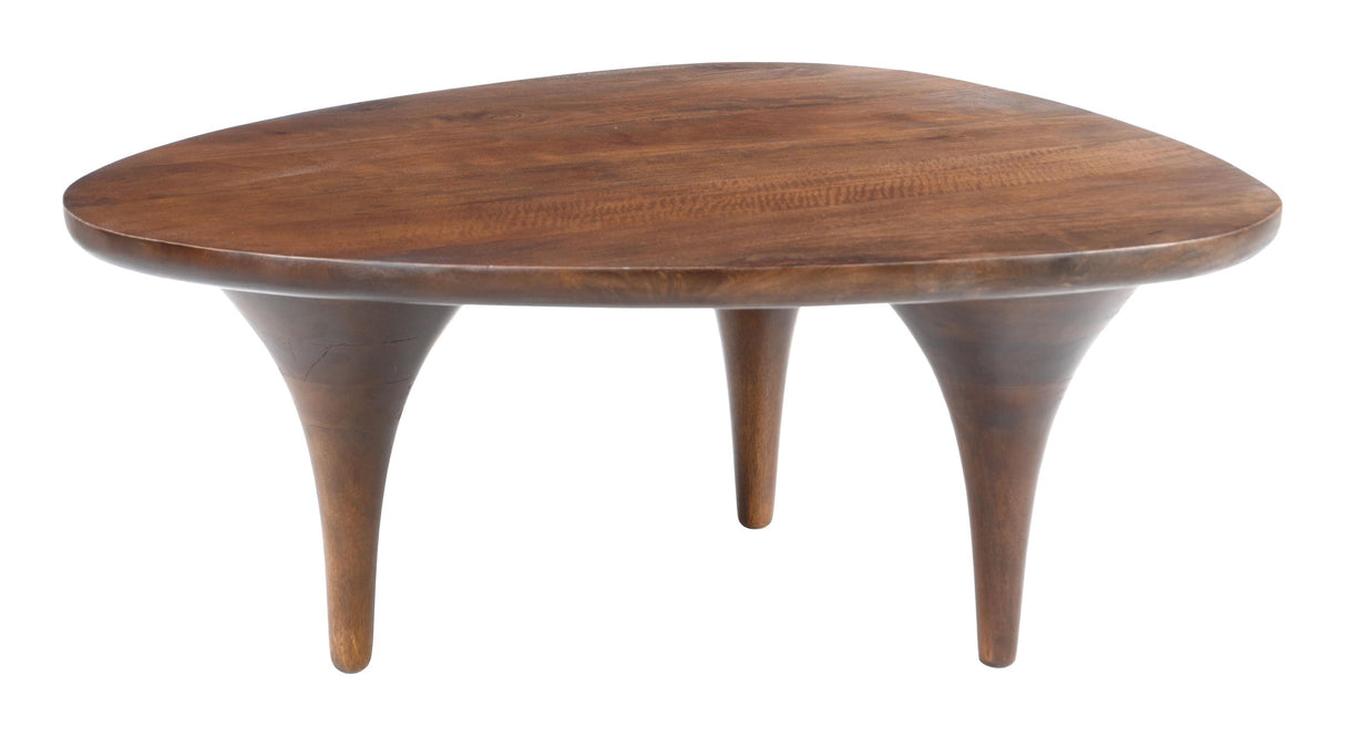 ZUO Spiker Coffee Table Walnut