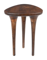 ZUO Spiker Side Table Walnut