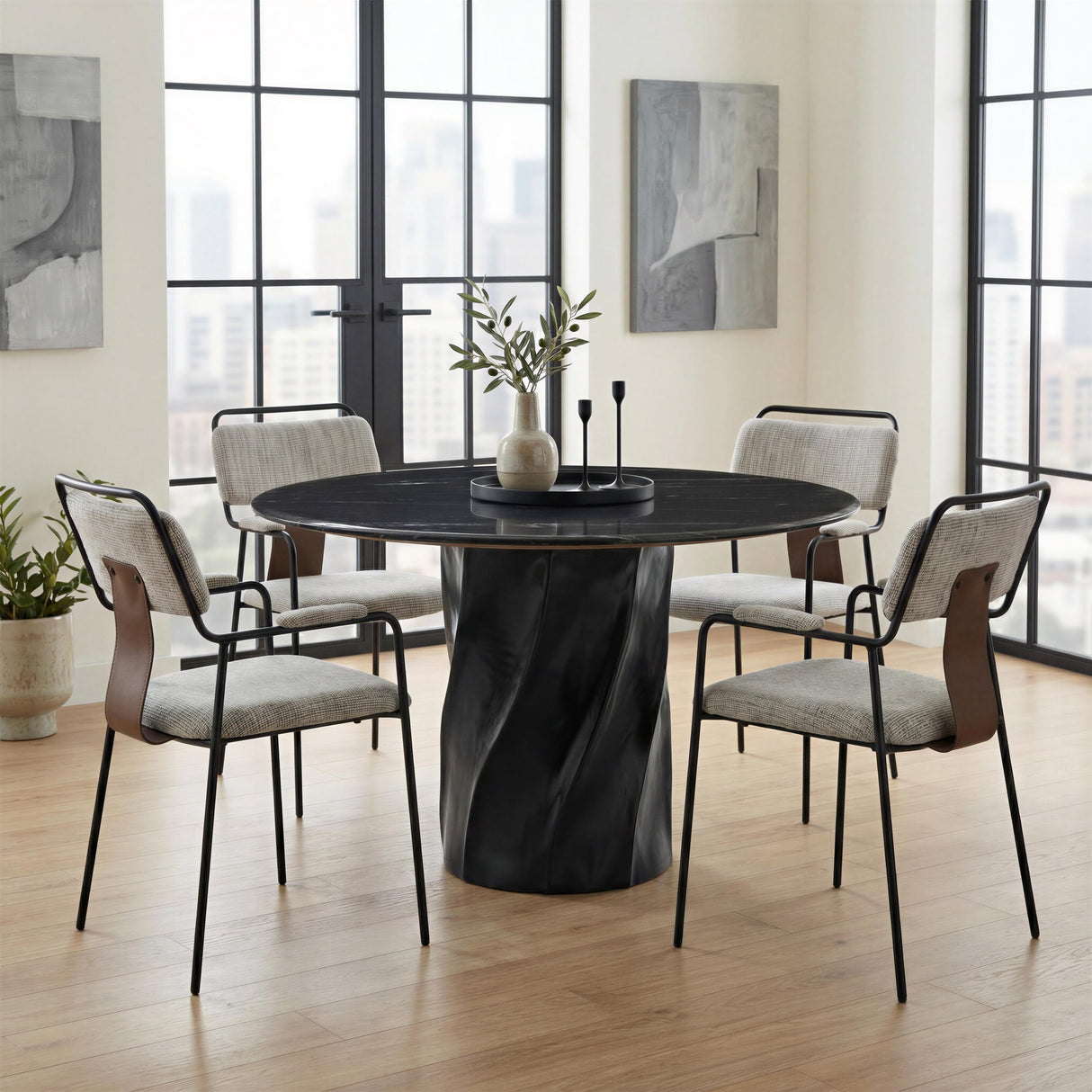 ZUO Kuro Dining Table Black