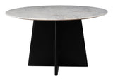 ZUO Strela Dining Table White & Black