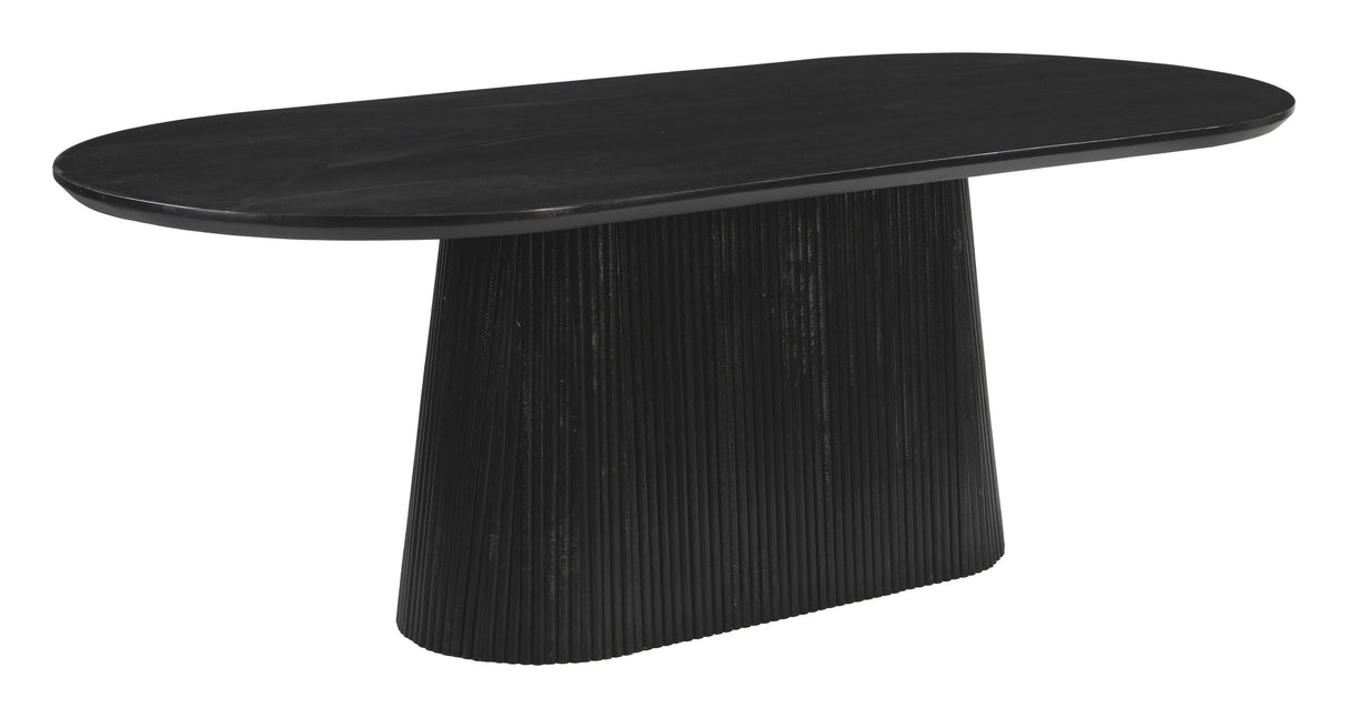 ZUO Sulco Dining Table Black
